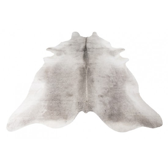 Silver Grey Cowhide Rug