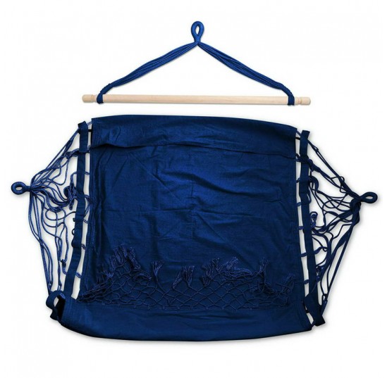 Navy Hanging Hammock Chair